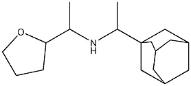 [1-(adamantan-1-yl)ethyl][1-(oxolan-2-yl)ethyl]amine 구조식 이미지