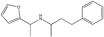 [1-(furan-2-yl)ethyl](4-phenylbutan-2-yl)amine 구조식 이미지