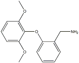 [2-(2,6-dimethoxyphenoxy)phenyl]methanamine 구조식 이미지