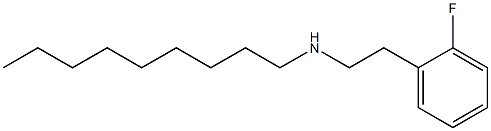 [2-(2-fluorophenyl)ethyl](nonyl)amine 구조식 이미지