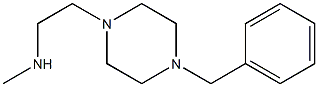 [2-(4-benzylpiperazin-1-yl)ethyl](methyl)amine Structure