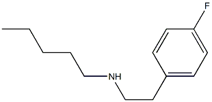 [2-(4-fluorophenyl)ethyl](pentyl)amine Structure