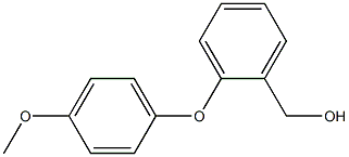 [2-(4-methoxyphenoxy)phenyl]methanol Structure