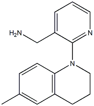 [2-(6-methyl-3,4-dihydroquinolin-1(2H)-yl)pyridin-3-yl]methylamine Structure