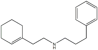 [2-(cyclohex-1-en-1-yl)ethyl](3-phenylpropyl)amine Structure