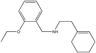 [2-(cyclohex-1-en-1-yl)ethyl][(2-ethoxyphenyl)methyl]amine Structure