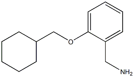 [2-(cyclohexylmethoxy)phenyl]methanamine 구조식 이미지