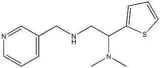 [2-(dimethylamino)-2-(thiophen-2-yl)ethyl](pyridin-3-ylmethyl)amine 구조식 이미지
