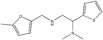[2-(dimethylamino)-2-(thiophen-2-yl)ethyl][(5-methylfuran-2-yl)methyl]amine Structure