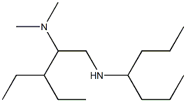 [2-(dimethylamino)-3-ethylpentyl](heptan-4-yl)amine 구조식 이미지