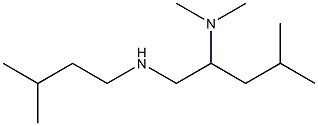 [2-(dimethylamino)-4-methylpentyl](3-methylbutyl)amine 구조식 이미지