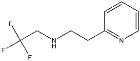 [2-(pyridin-2-yl)ethyl](2,2,2-trifluoroethyl)amine Structure