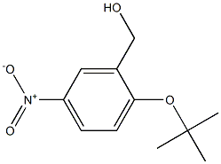 [2-(tert-butoxy)-5-nitrophenyl]methanol 구조식 이미지