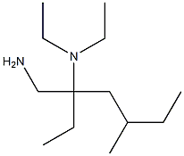 [3-(aminomethyl)-5-methylheptan-3-yl]diethylamine Structure