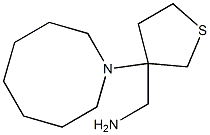 [3-(azocan-1-yl)thiolan-3-yl]methanamine 구조식 이미지