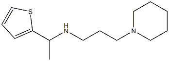 [3-(piperidin-1-yl)propyl][1-(thiophen-2-yl)ethyl]amine 구조식 이미지