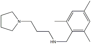 [3-(pyrrolidin-1-yl)propyl][(2,4,6-trimethylphenyl)methyl]amine Structure