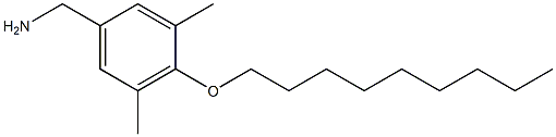 [3,5-dimethyl-4-(nonyloxy)phenyl]methanamine 구조식 이미지