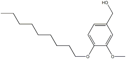 [3-methoxy-4-(nonyloxy)phenyl]methanol 구조식 이미지