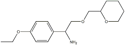 1-(4-ethoxyphenyl)-2-(oxan-2-ylmethoxy)ethan-1-amine Structure