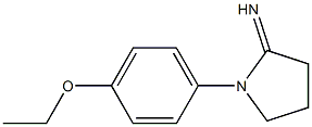 1-(4-ethoxyphenyl)pyrrolidin-2-imine 구조식 이미지