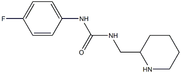 1-(4-fluorophenyl)-3-(piperidin-2-ylmethyl)urea Structure