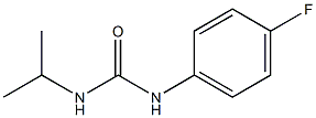 1-(4-fluorophenyl)-3-propan-2-ylurea 구조식 이미지