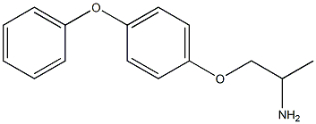 1-(4-phenoxyphenoxy)propan-2-amine Structure