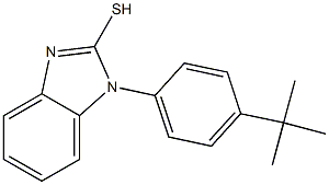 1-(4-tert-butylphenyl)-1H-1,3-benzodiazole-2-thiol Structure