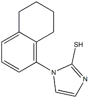 1-(5,6,7,8-tetrahydronaphthalen-1-yl)-1H-imidazole-2-thiol Structure