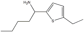 1-(5-ethylthiophen-2-yl)pentan-1-amine 구조식 이미지