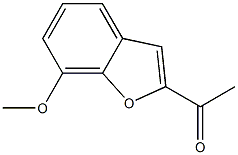 1-(7-methoxy-1-benzofuran-2-yl)ethan-1-one Structure