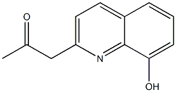 1-(8-hydroxyquinolin-2-yl)propan-2-one Structure