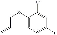 1-(allyloxy)-2-bromo-4-fluorobenzene 구조식 이미지