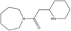 1-(azepan-1-yl)-2-(piperidin-2-yl)ethan-1-one Structure