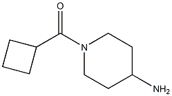 1-(cyclobutylcarbonyl)piperidin-4-amine 구조식 이미지