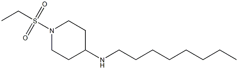 1-(ethanesulfonyl)-N-octylpiperidin-4-amine 구조식 이미지