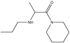 1-(piperidin-1-yl)-2-(propylamino)propan-1-one Structure