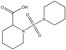 1-(piperidine-1-sulfonyl)piperidine-2-carboxylic acid 구조식 이미지