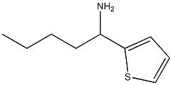 1-(thiophen-2-yl)pentan-1-amine Structure