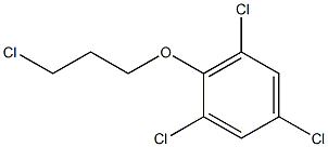 1,3,5-trichloro-2-(3-chloropropoxy)benzene Structure