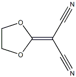 1,3-dioxolan-2-ylidenemalononitrile Structure