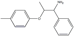 1-[(1-amino-1-phenylpropan-2-yl)oxy]-4-methylbenzene Structure