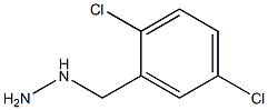 1-[(2,5-dichlorophenyl)methyl]hydrazine 구조식 이미지