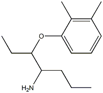 1-[(4-aminoheptan-3-yl)oxy]-2,3-dimethylbenzene Structure