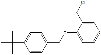 1-[(4-tert-butylphenyl)methoxy]-2-(chloromethyl)benzene 구조식 이미지