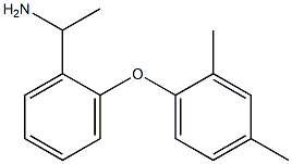 1-[2-(2,4-dimethylphenoxy)phenyl]ethan-1-amine Structure