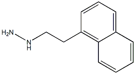 1-[2-(naphthalen-1-yl)ethyl]hydrazine 구조식 이미지