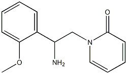 1-[2-amino-2-(2-methoxyphenyl)ethyl]pyridin-2(1H)-one Structure