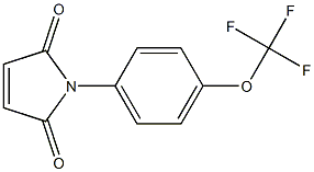 1-[4-(trifluoromethoxy)phenyl]-2,5-dihydro-1H-pyrrole-2,5-dione Structure